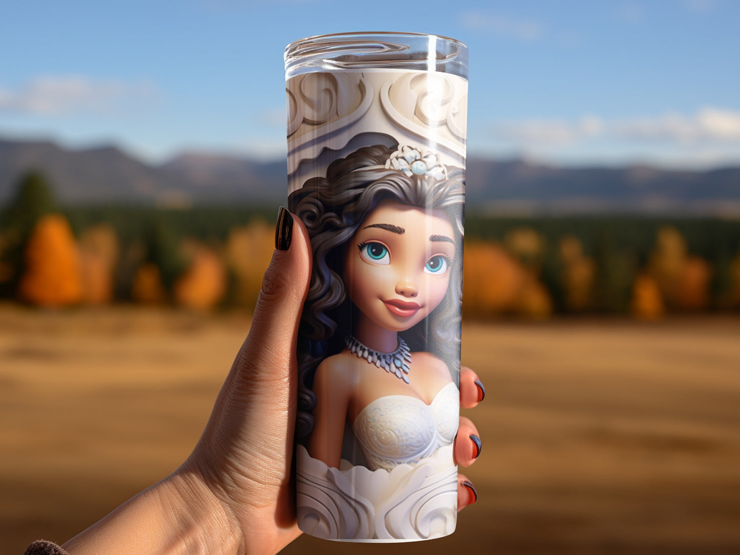 Princess Character Themed Insulated Travel Mug