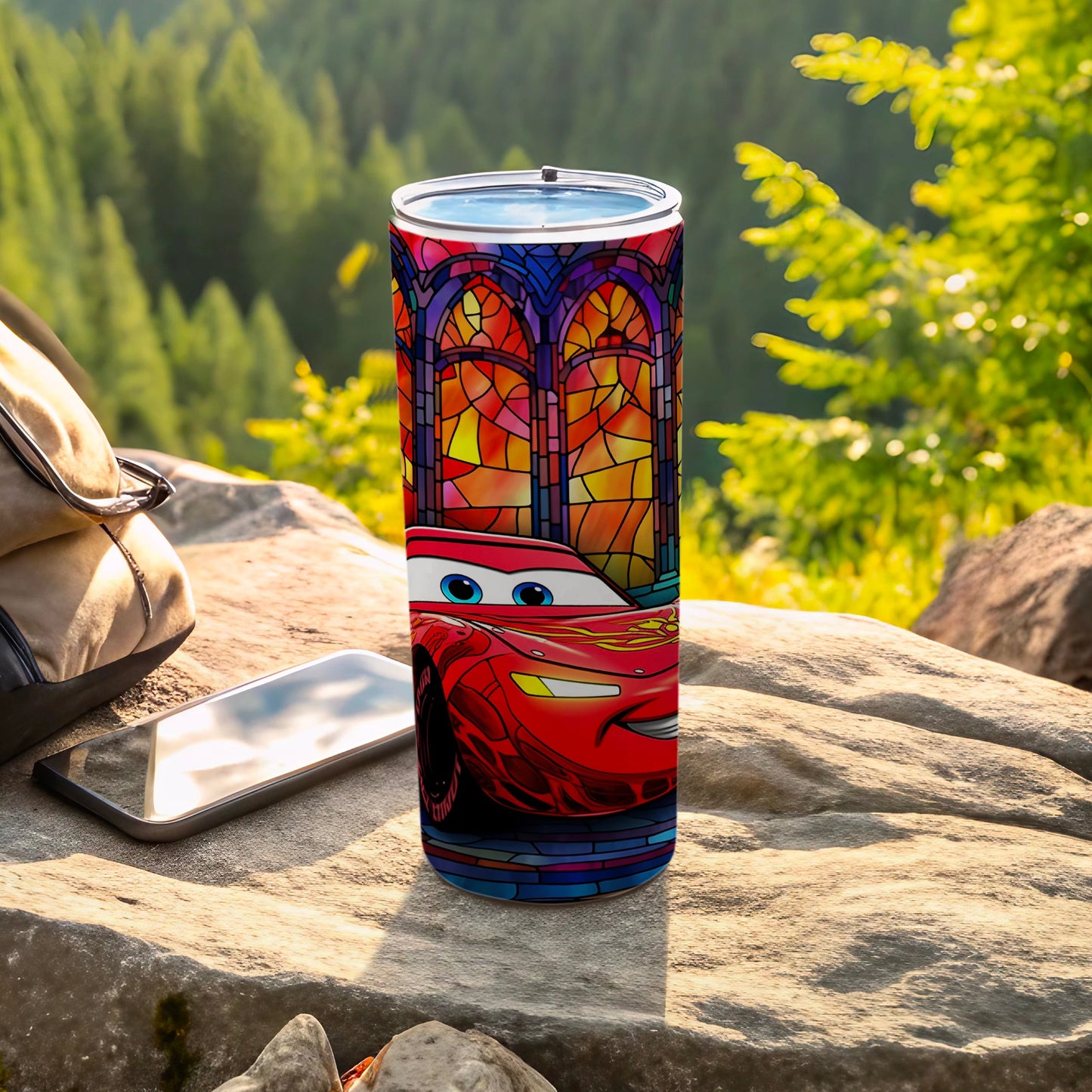 Vibrant Cars Character Tumblers for Kids