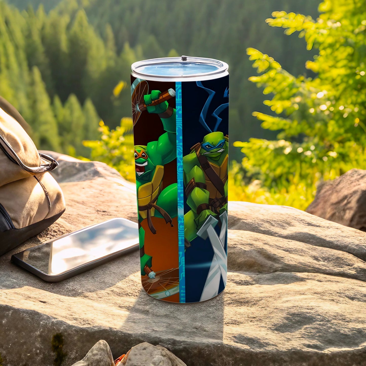 Teenage Mutant Ninja Turtles Tumbler with Lid