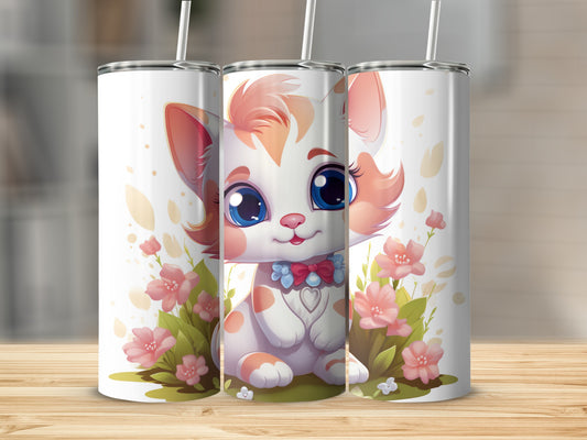 Adorable Big Eyed Cat Pink Flowers Tumbler product type
cute cat
cartoon kitten
animal print
pet lover
feline art
blue eyes cat
pink flower design
floral print
garden theme
drink tumbler
insulated mug
hydration bottle
gift for cat lover
unique tumbler
whimsical art
charming kitty
sweet design
kids tumbler
custom drinkware
aesthetic cup