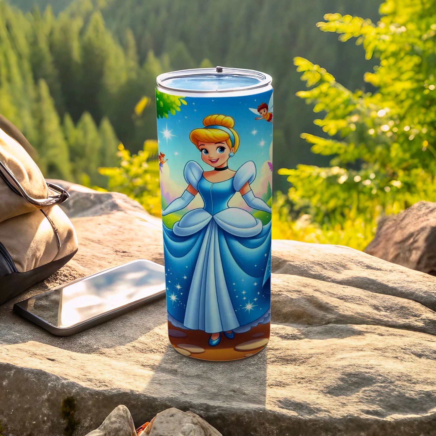 Enchanting Cinderella Design Insulated Tumbler Product