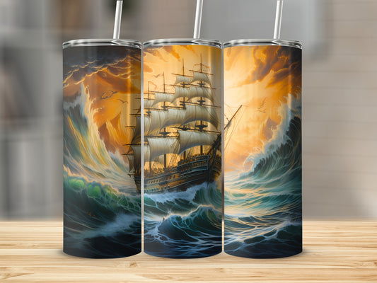 Grand Tall Ship Rough Ocean Waves Dramatic Artwork Tumbler Product Type
Ocean art
Tall ship
Sailing vessel
Stormy sea
Dramatic waves
Ship artwork
Seascape tumbler
Nautical gift
Adventure theme
Vintage ship
Fantasy ocean
Custom tumbler
Drinkware art
Ocean waves
Stormy sky
Galleon ship
Water design
Artistic print
Sailor gift
Unique tumbler