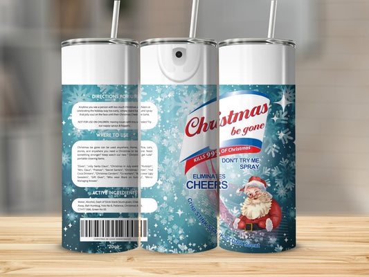 Christmas Be Gone Spray Kills 99% Of Christmas Eliminate