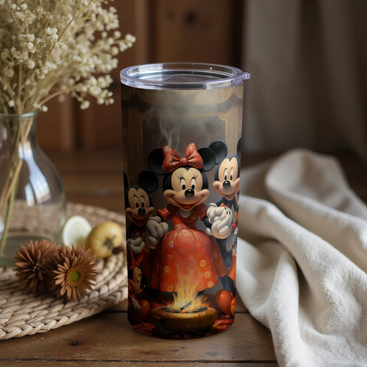 Disney Characters Tumbler with Minnie and Mickey