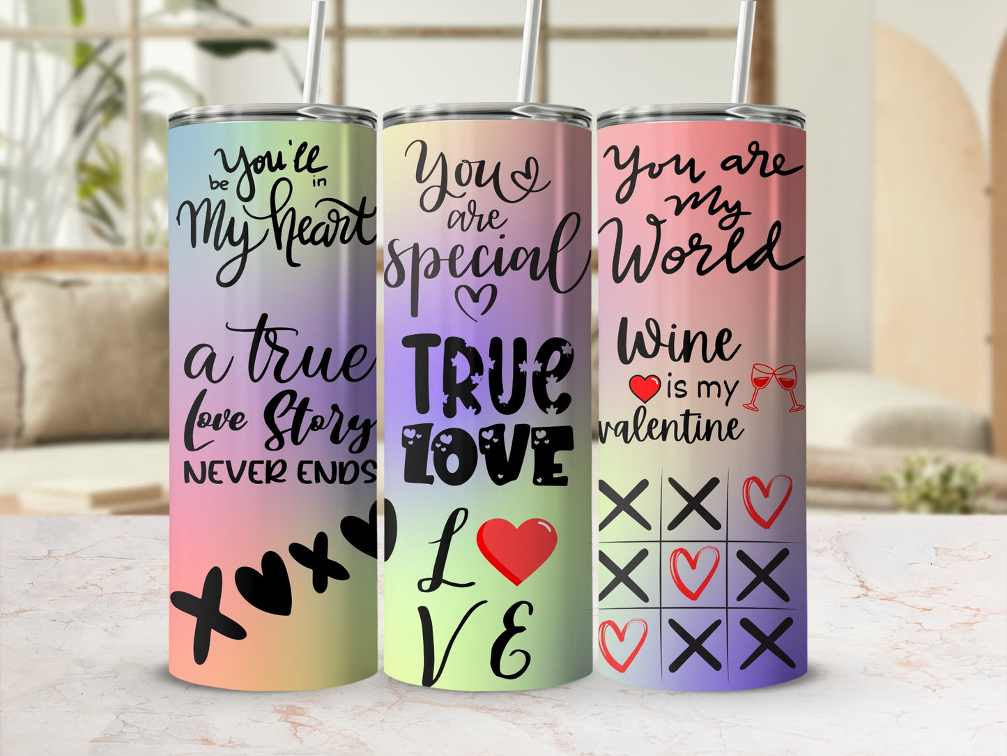 Romantic Gradient Design Insulated Beverage Holder