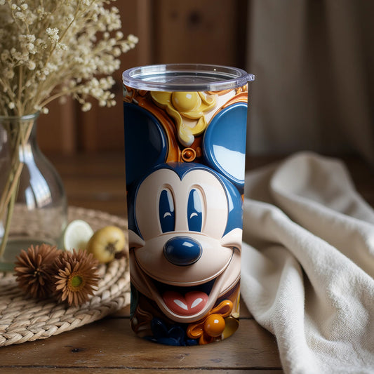 Colorful Mickey Mouse Design Insulated Tumbler