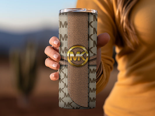 Stylish MK Patterned Design Insulated Tumbler Product