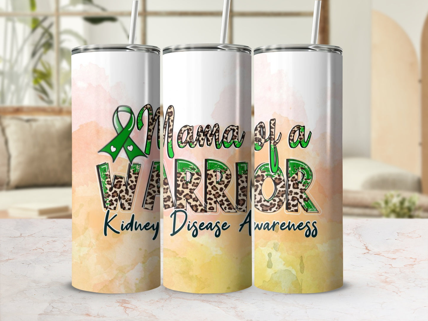 Mama of a Warrior Kidney Disease Awareness Tumbler