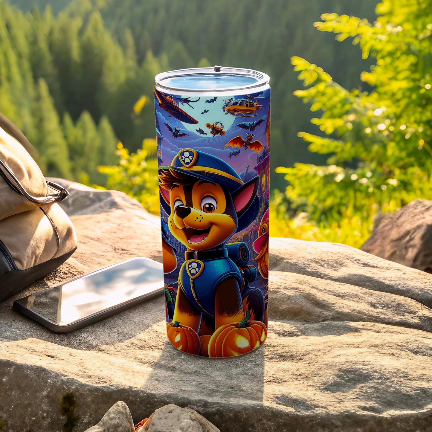 Halloween Cartoon Dog Themed Tumbler product