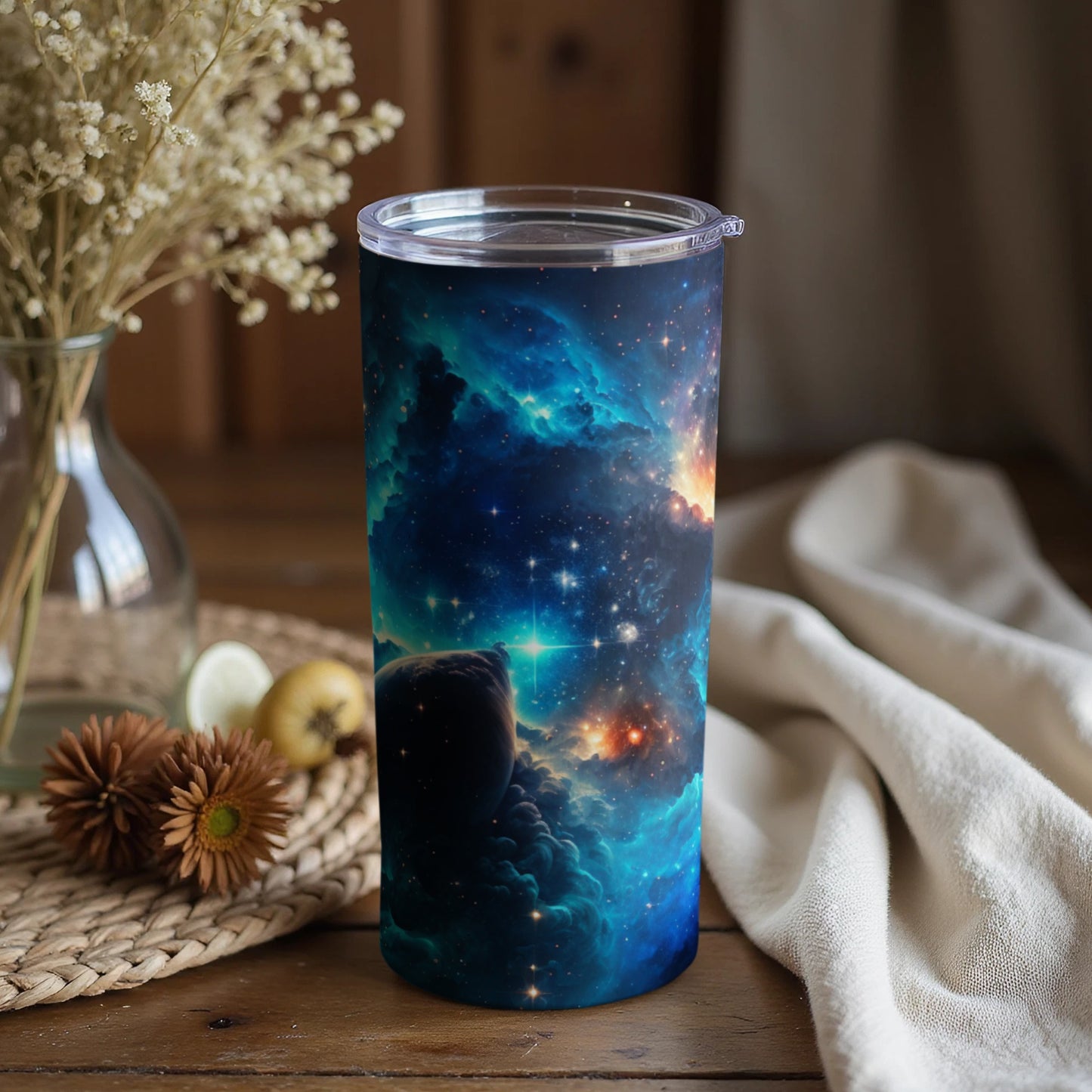 Galaxy Nebula Insulated Travel Tumbler Product