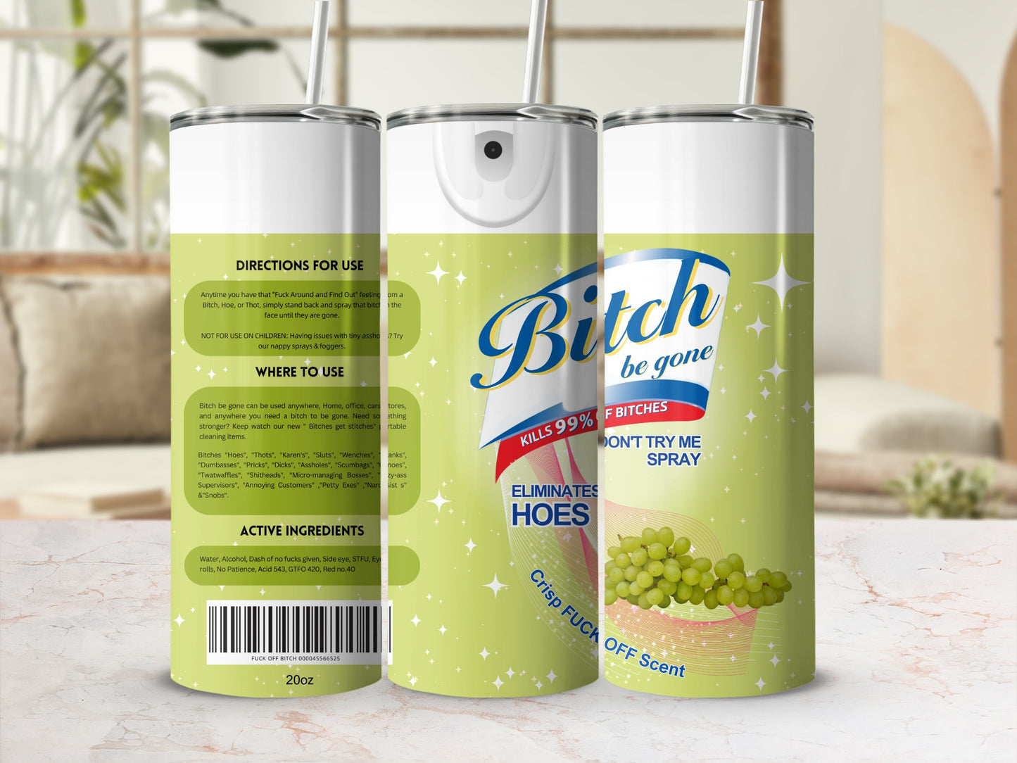Bitch Be Gone Spray Kills 99 Percent of Bitches