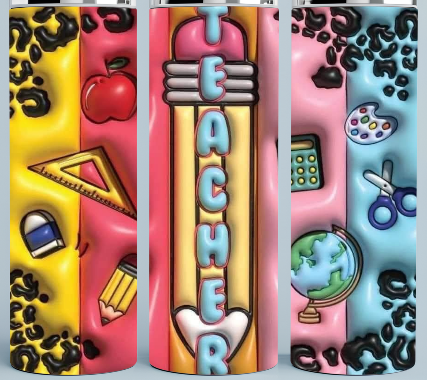 Teacher 3D Tumbler