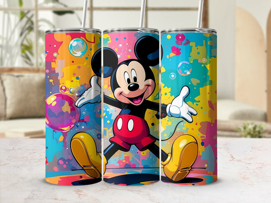 Vibrant Cartoon Character Tumbler for Everyday Use