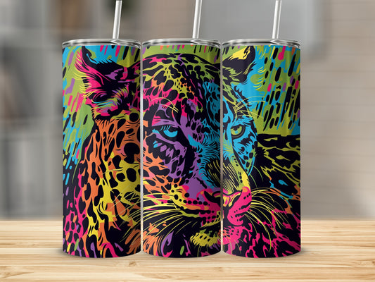 Psychedelic Leopard Face Abstract Neon Tumbler product type
Leopard print
Neon colors
Pop art
Abstract animal
Vibrant design
Colorful leopard
Tumbler
Animal print
Wild cat art
Beverage holder
Drinkware
Unique gift
Psychedelic art
Bright patterns
Modern design
Jungle aesthetic
Expressive art
Bold design
Artistic tumbler
Statement piece