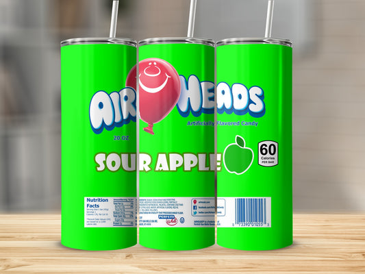 AIR HEADS SOUR APPLE 20 OZ Artificially Flavored Candy product type