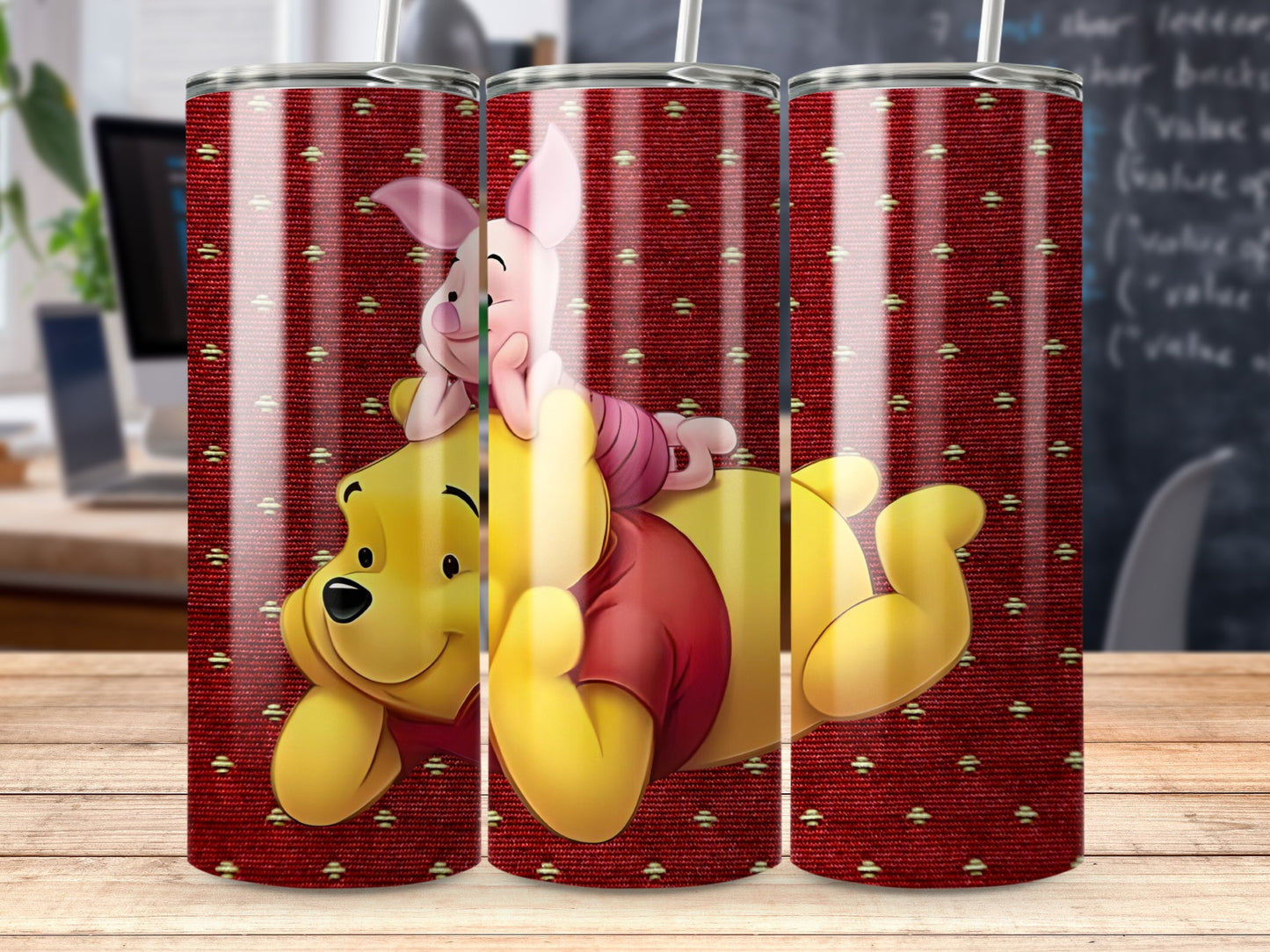 Winnie the Pooh and Piglet Tumbler
