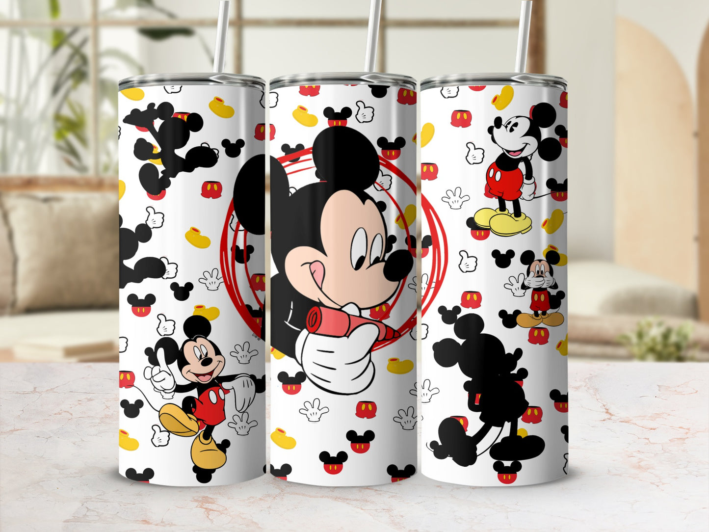 Mickey Mouse Cartoon Design Tumbler Product