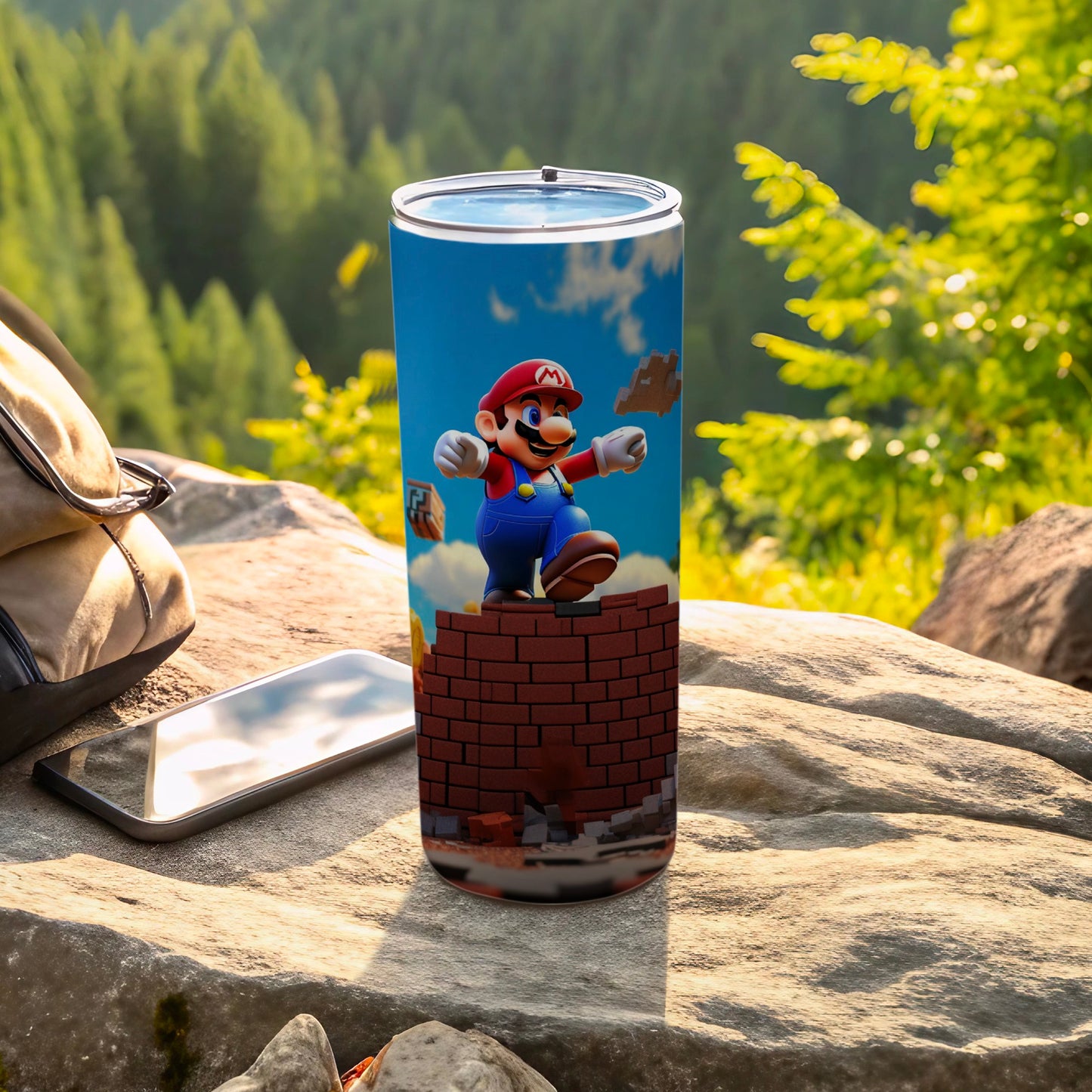 Super Mario Themed Insulated Tumbler Cup