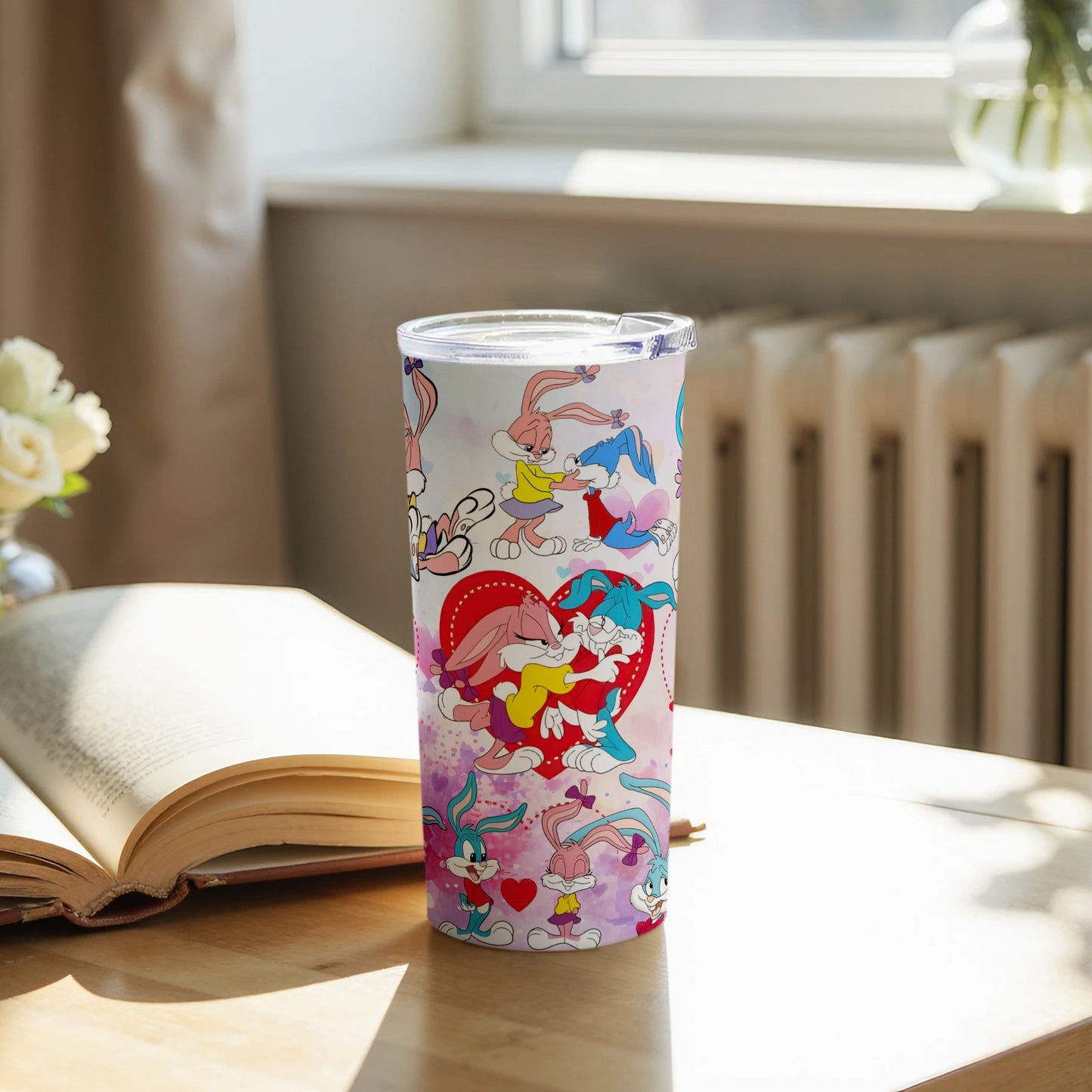 Colorful Cartoon Character Tumbler for Daily Use