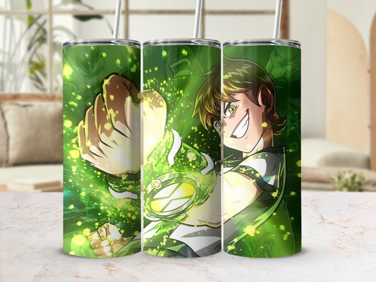Anime Character Fist Power Art Tumbler Cup