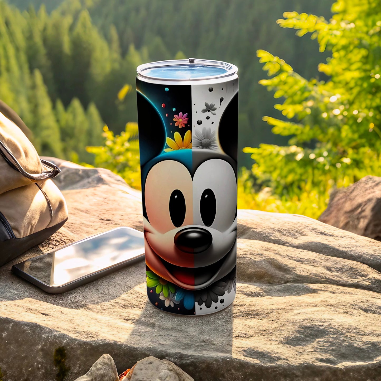 Colorful Cartoon Character Insulated Drink Tumbler