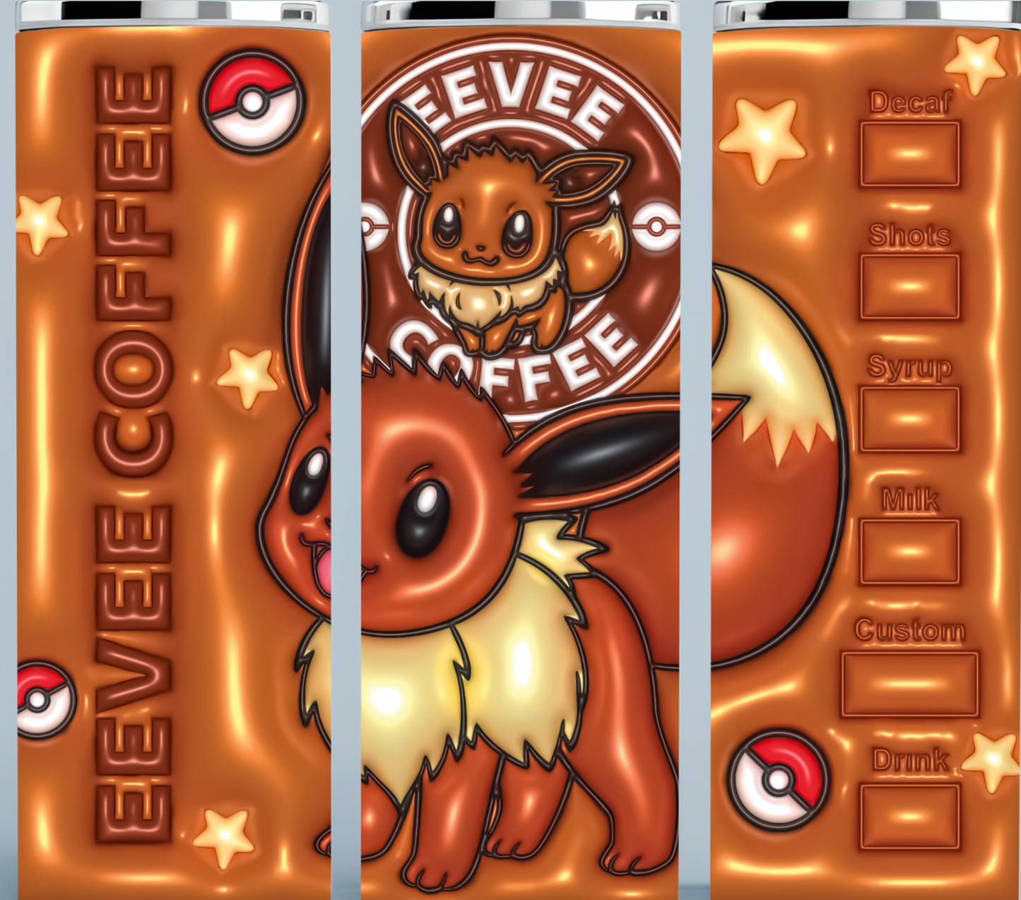 Eevee Coffee Starbucks tumbler