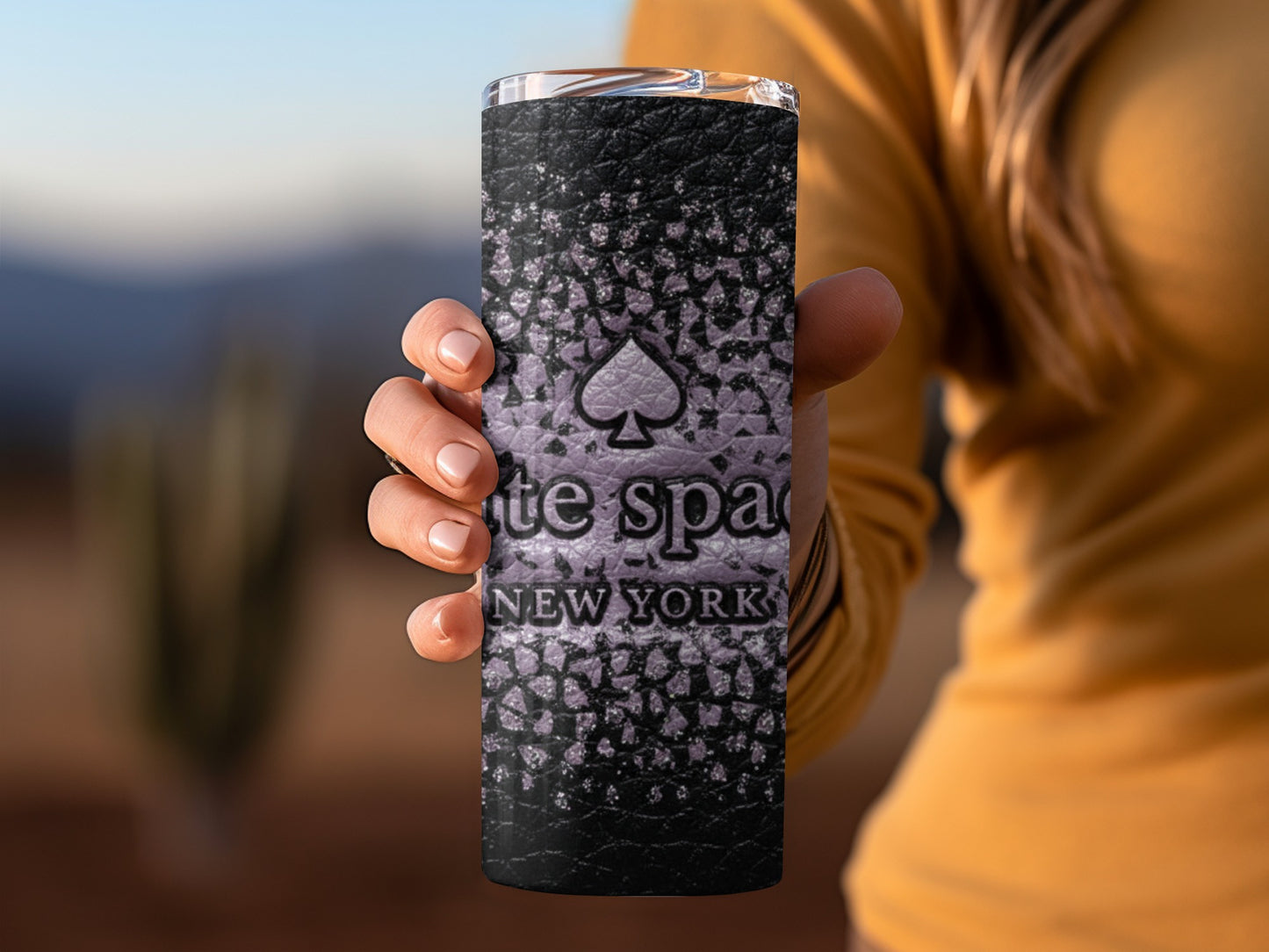 Inspired By Fabulous Kate Spade New York Spade Logo Patterned Tumblers