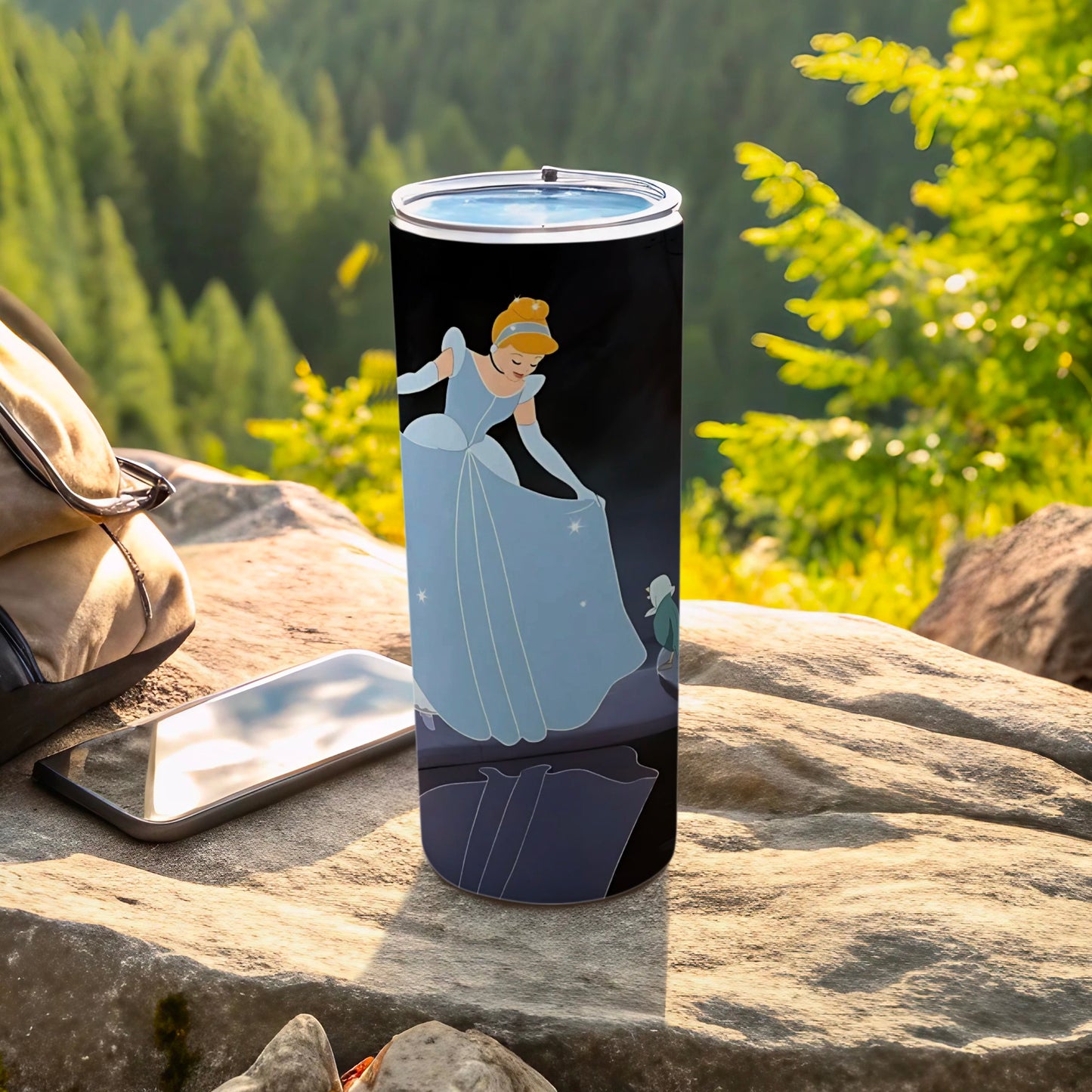 Cinderella Tumbler Perfect for Outdoor Adventures