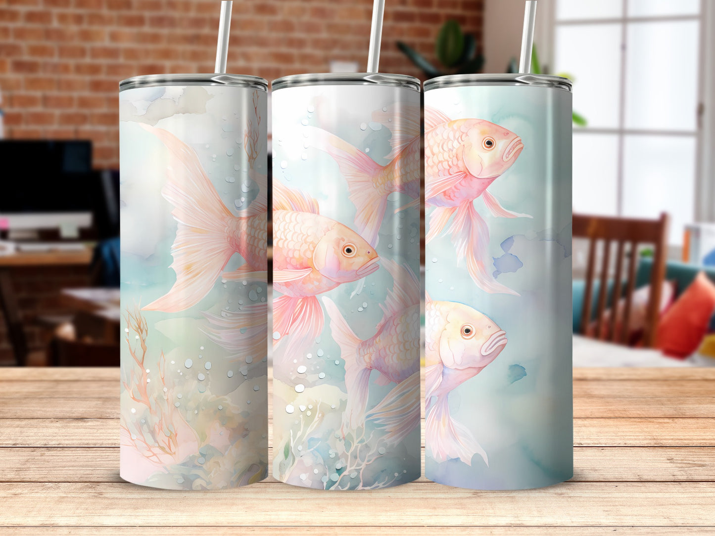 Swimming Pink Goldfish Watercolor Bubbles Design product type
Goldfish design
Watercolor art
Aquatic theme
Ocean life
Pink fish
Underwater scene
Marine creature
Fish art
Serene design
Artistic print
Nature inspired
Animal graphic
Pastel colors
Bubbles pattern
Graceful fish
Fluid artwork
Sea animal
Digital art
Peaceful scene
Water world