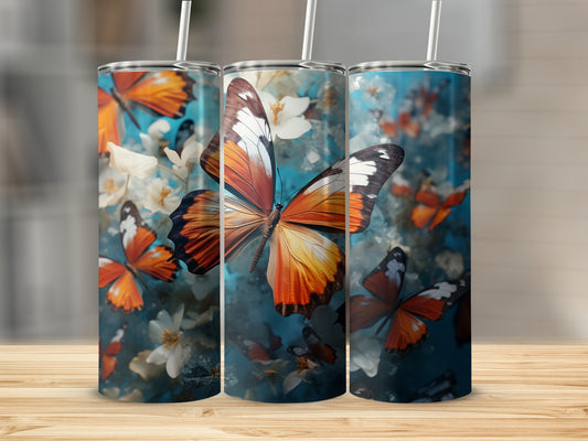 Vibrant Butterfly Art Floral Bloom product type