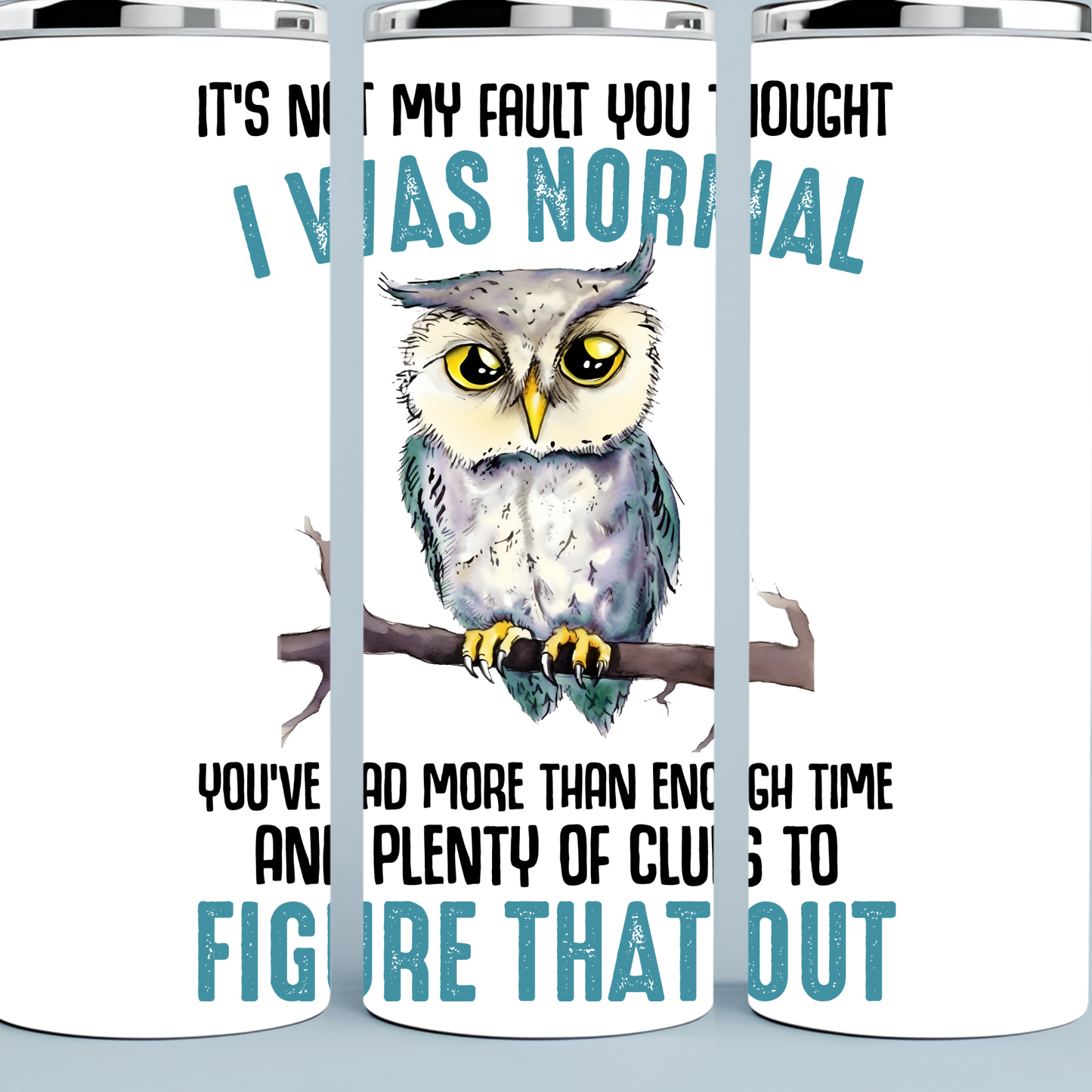 It's Not My Fault You Thought I was Normal