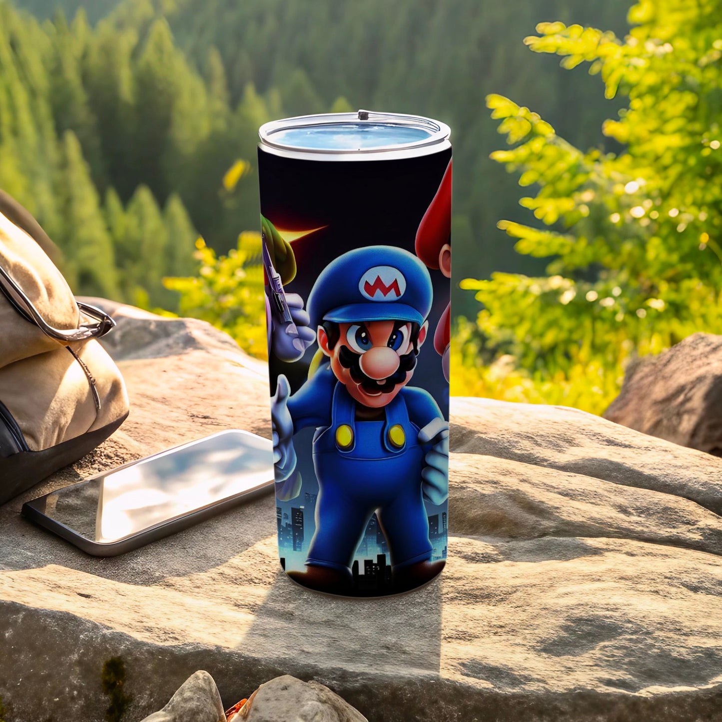 Cartoon Character Theme Insulated Tumbler for Outdoor Use