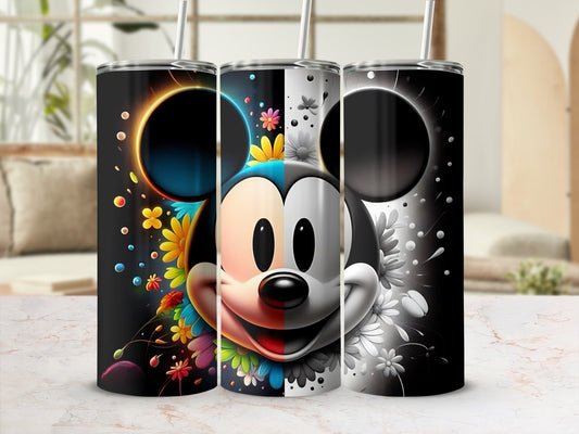 Colorful Character-Themed Stainless Steel Tumbler