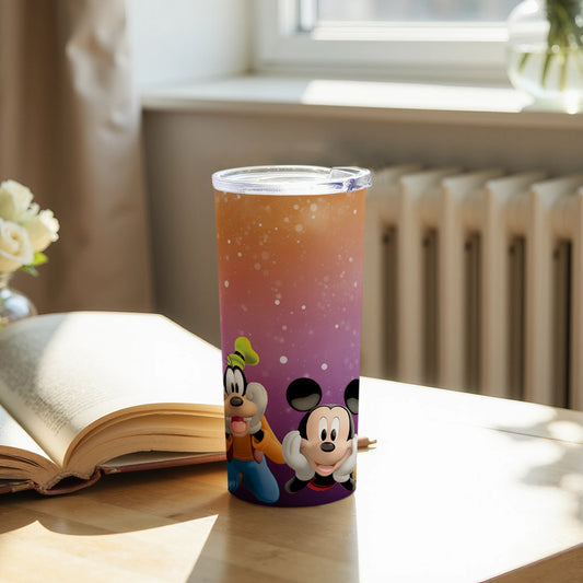 Fun Characters Gradient Tumbler for Everyday Use