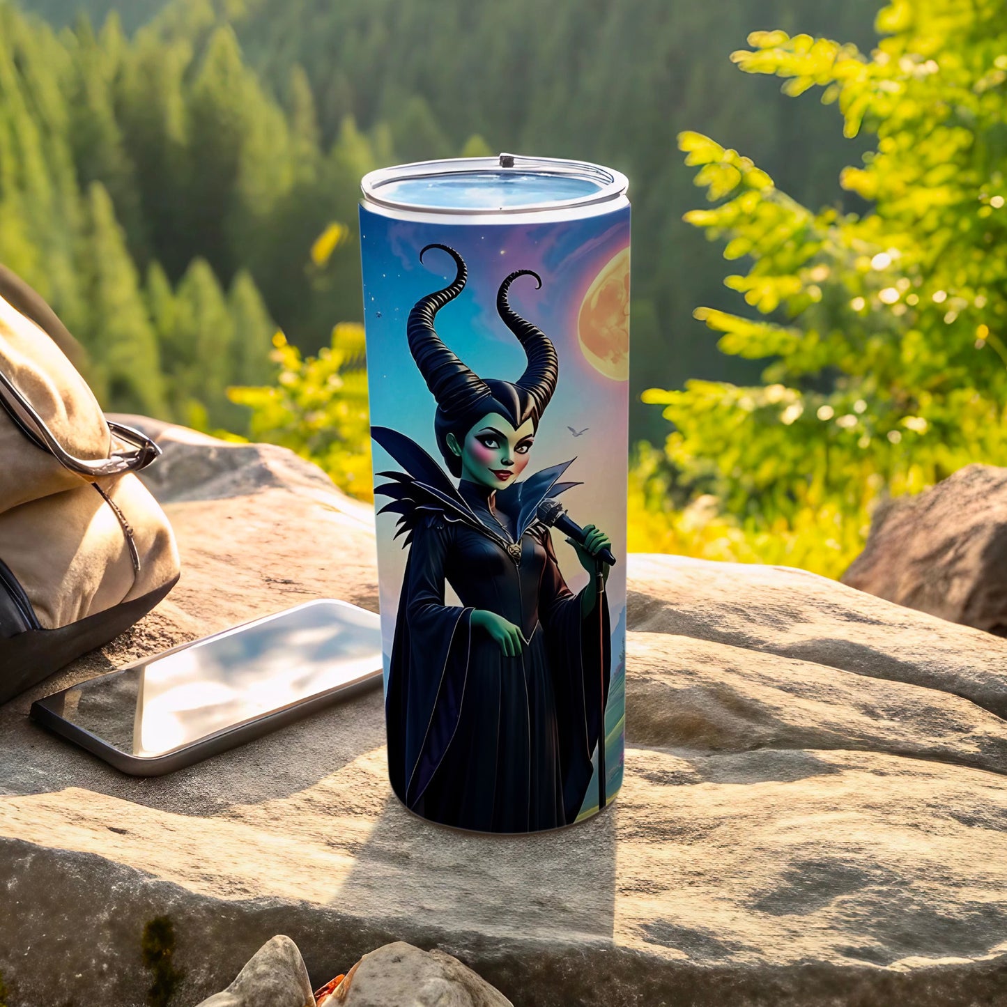Enchanting Villain Character Insulated Tumbler Design