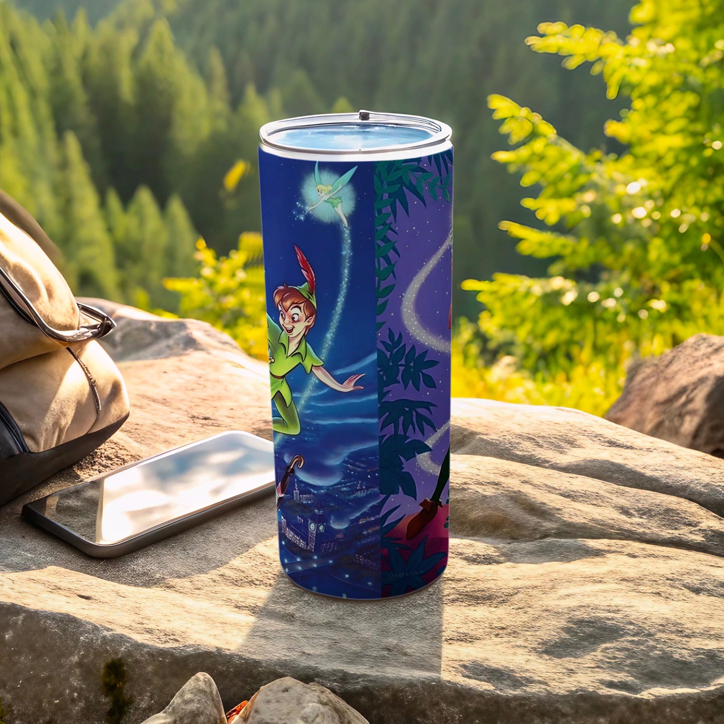 Peter Pan and Tinkerbell Adventure Insulated Tumbler