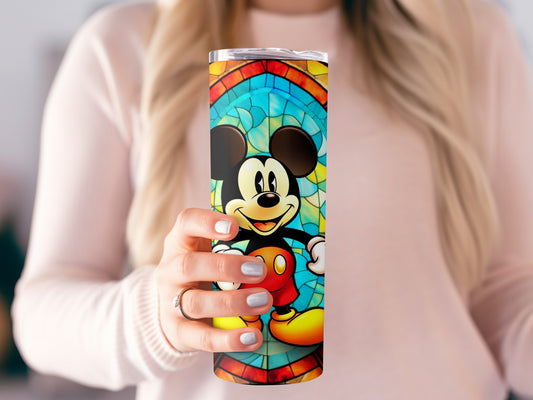 Colorful Mickey Mouse Insulated Tumblr - 20oz Cup Design