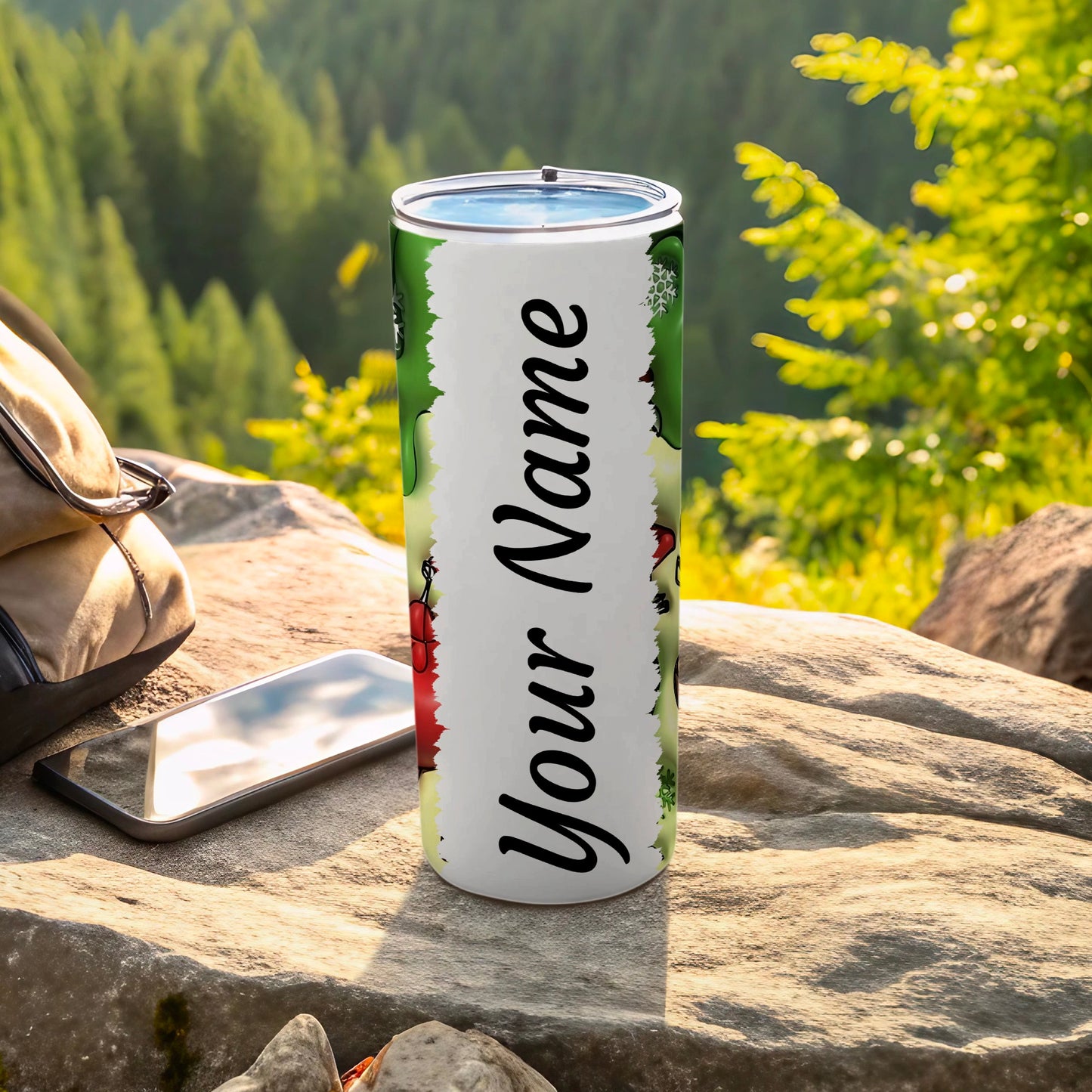 Personalized Your Name Tall Insulated Beverage Tumbler