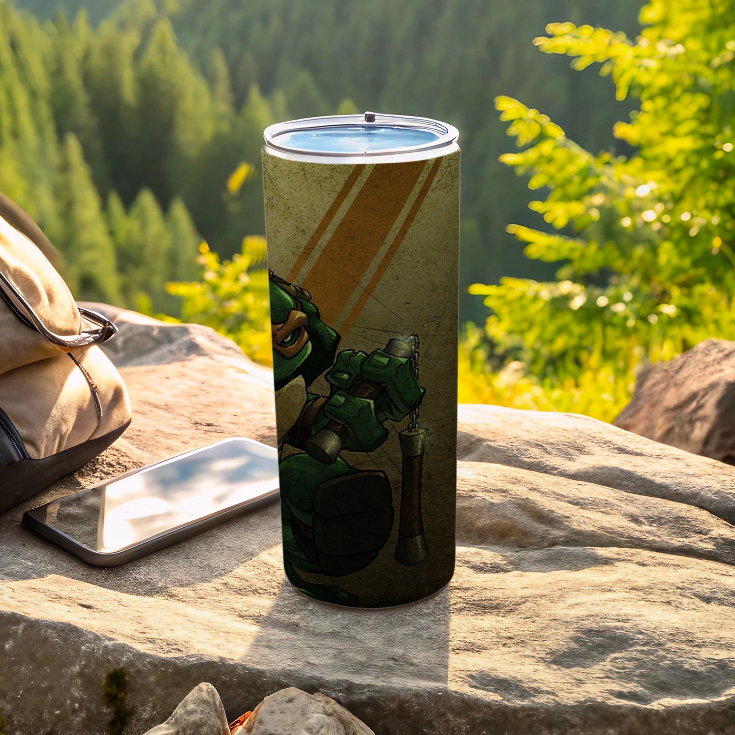 Ninja Warrior Design Travel Tumbler Coffee Cup Product