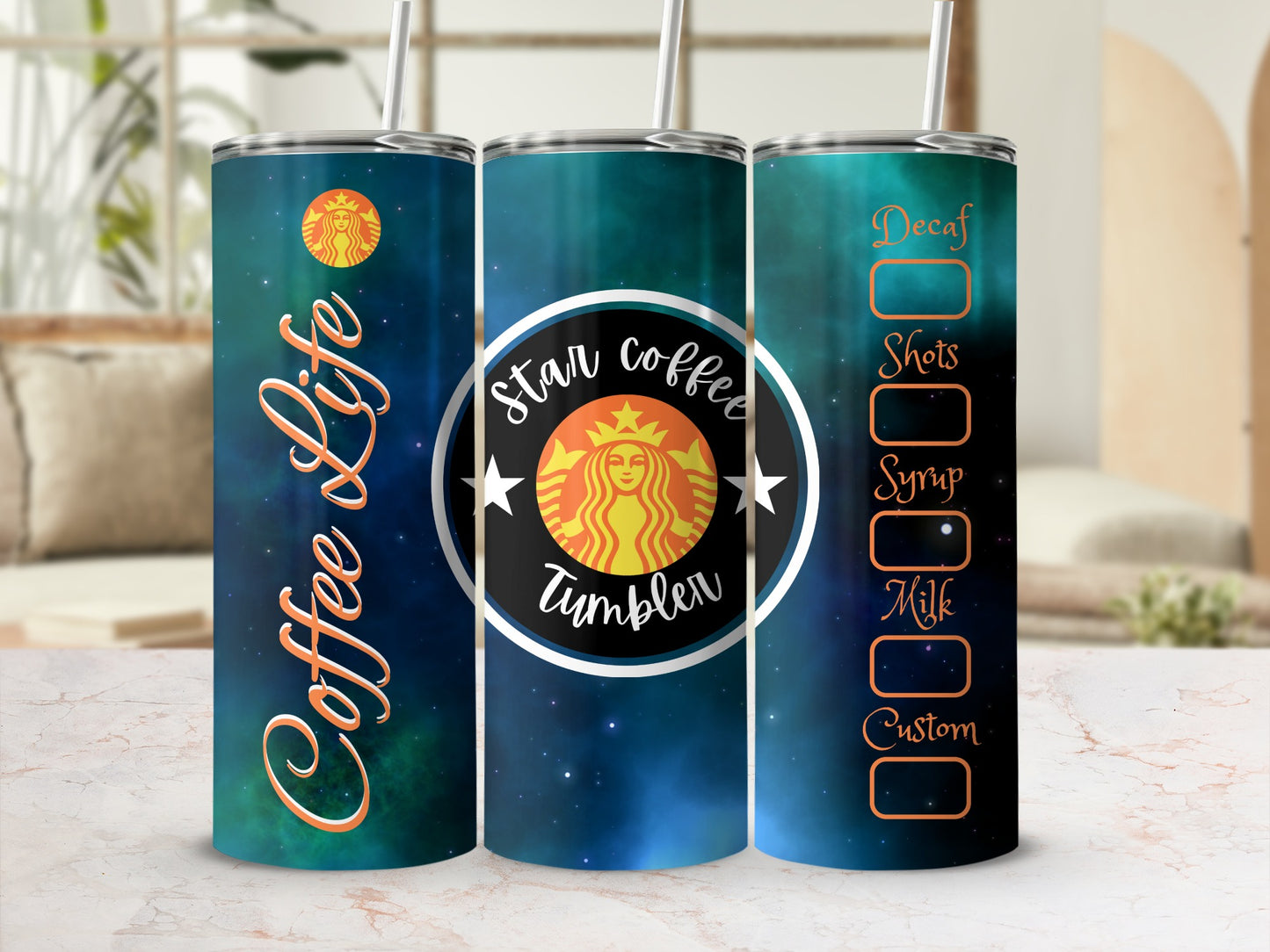 Star Coffee Tumbler Coffee Life design product