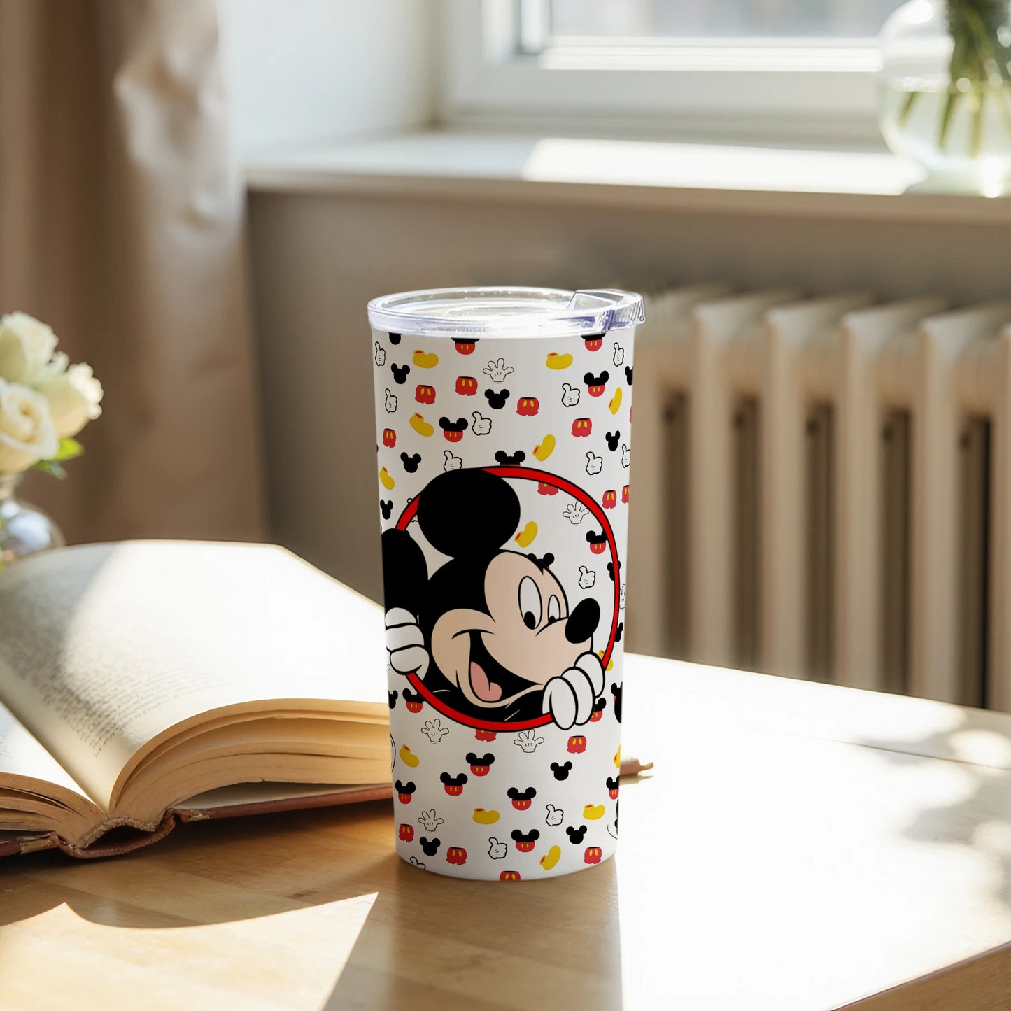 Cute Mickey Mouse Tumbler with Playful Classic Design