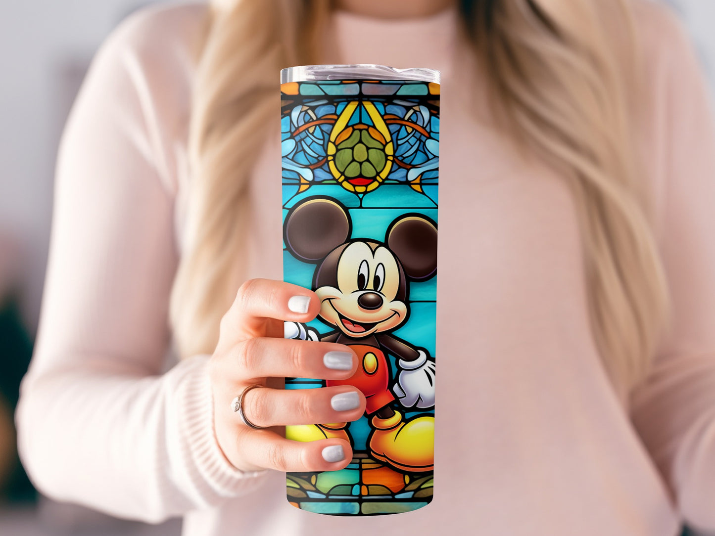 Colorful Cartoon Character Tumbler for Daily Use