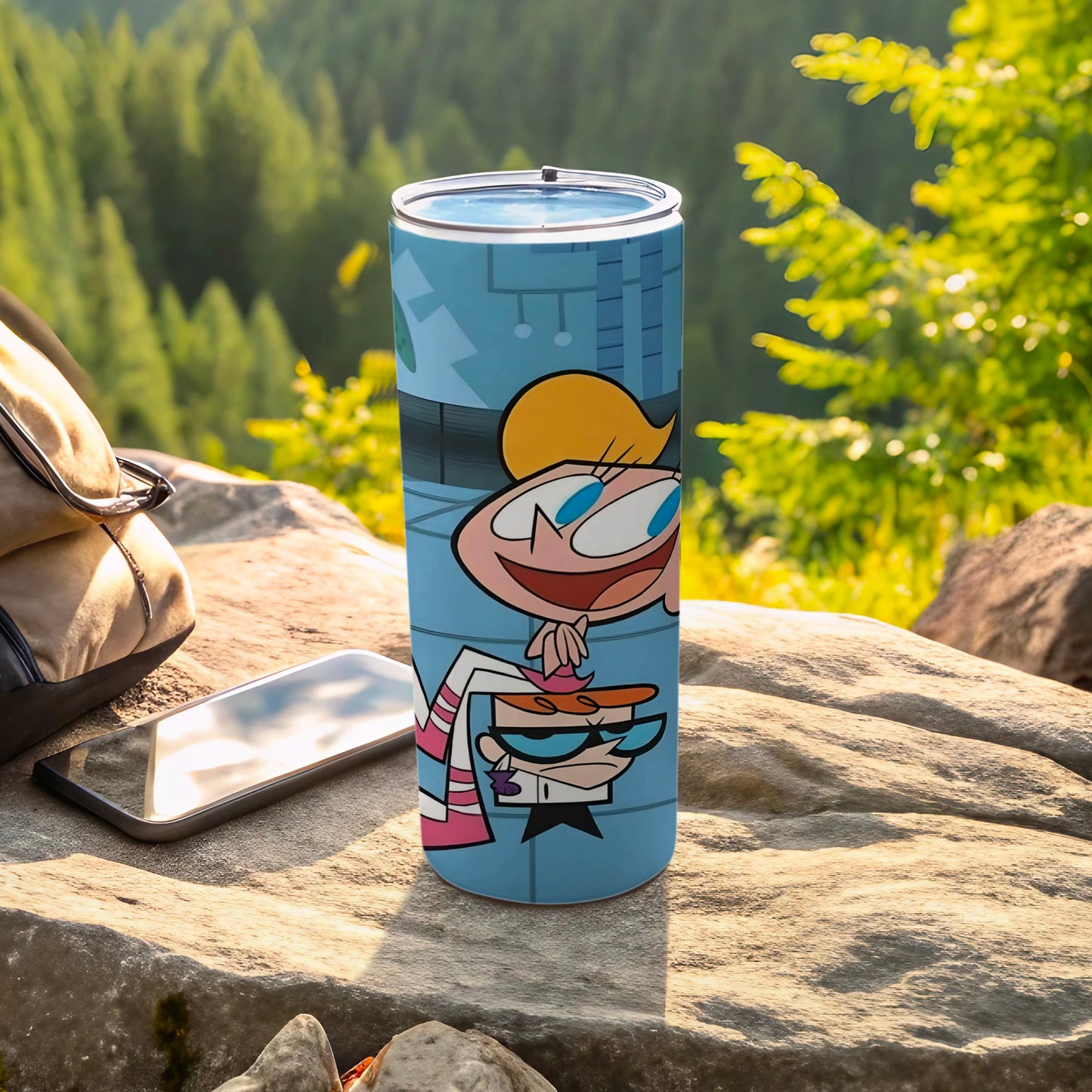 Colorful Cartoon Character Stainless Steel Tumbler