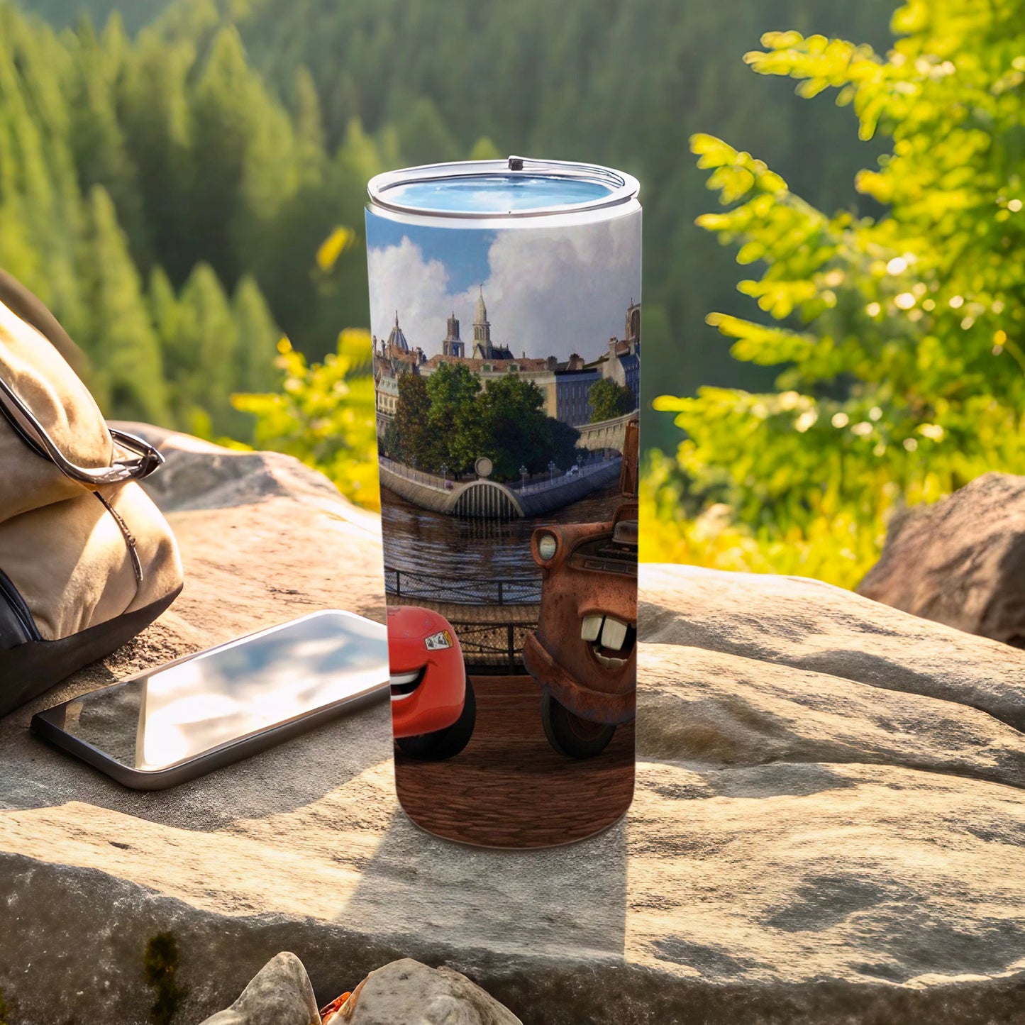 Colorful Animated Character Design Tumbler Cup