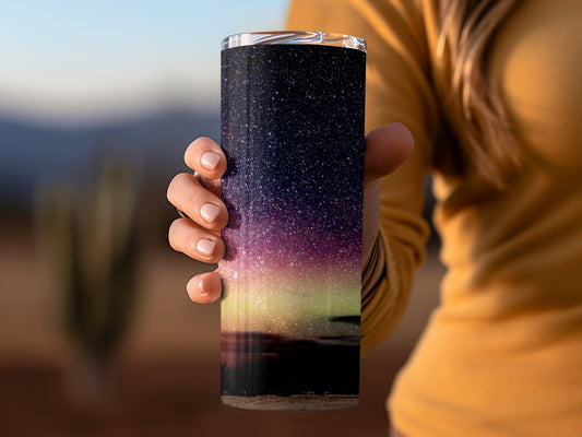 Stunning Starry Night Sky Design Travel Mug