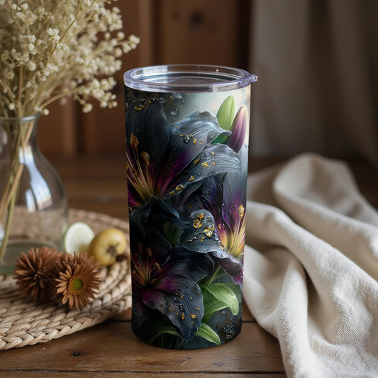 Beautifully Designed Floral Insulated Tumbler