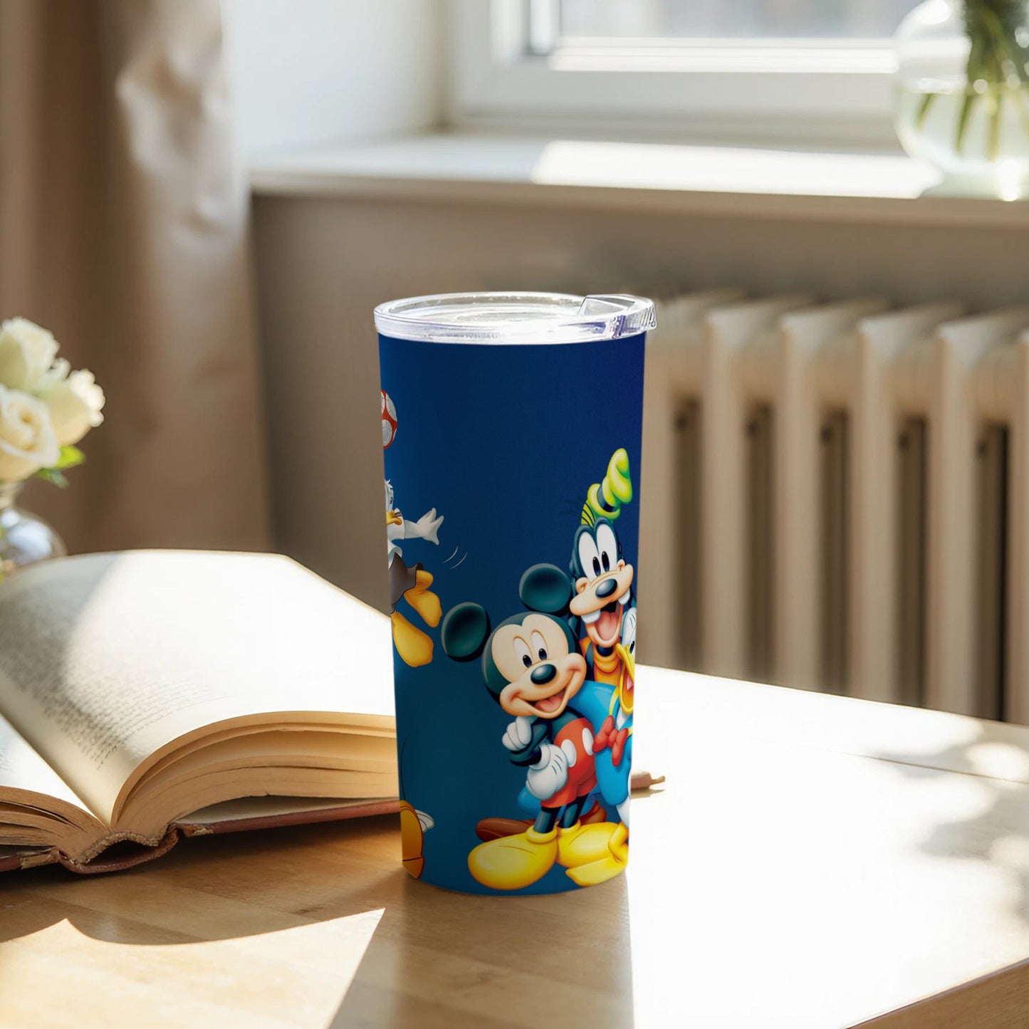 Vibrant Cartoon Characters Insulated Drinkware Cup