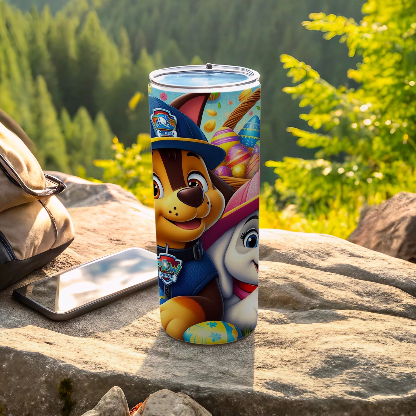 Colorful Paw Patrol Insulated Tumbler for Kids