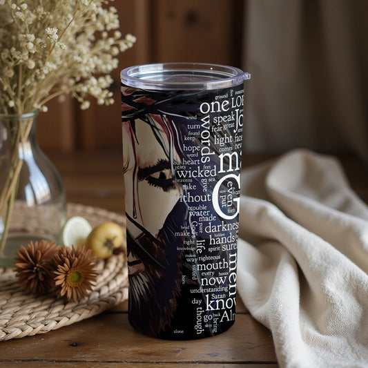 Inspirational Word Art Design Insulated Tumbler