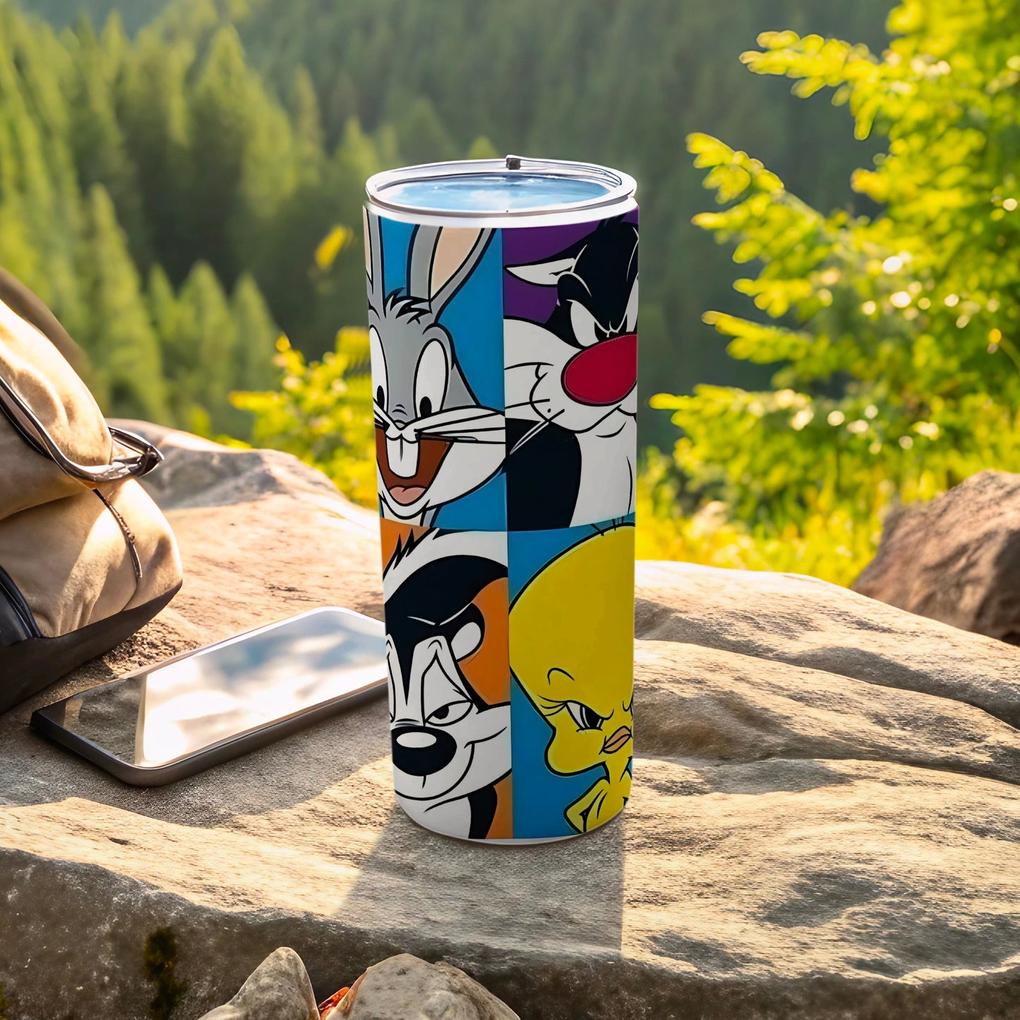 Classic Cartoon Character Themed Insulated Tumbler
